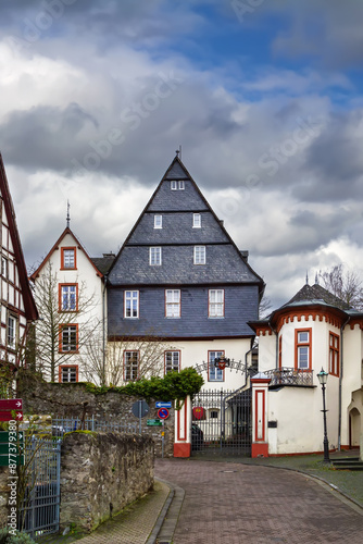 Street in Diez, Germany