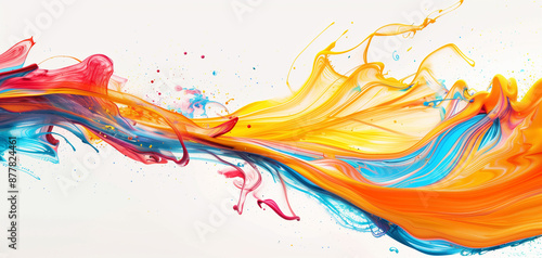 Color crescendo wallpaper background 003