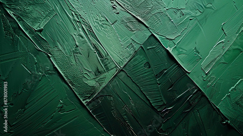 Poison green toned dark wall. Decay abstract textured background. 