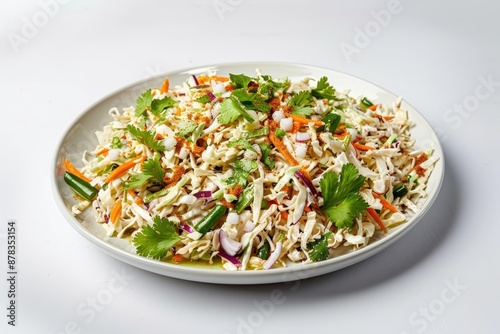 Deweys Albuquerque Coleslaw with Green Chile Spice and Cilantro Garnish