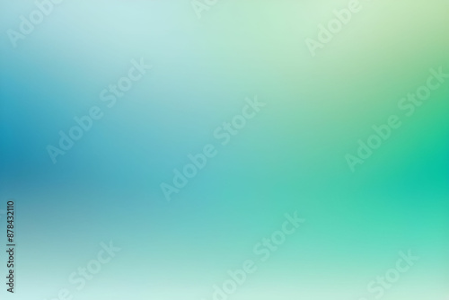 Fundo degradê de cores, textura abstrata em gradiente azul com granulação, vetor de ruído verde desfocado como background abstrato