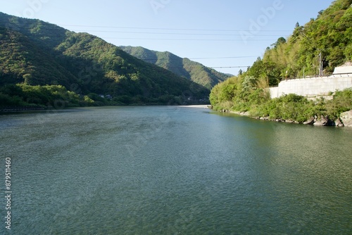 Scenery of Niyodo River in May