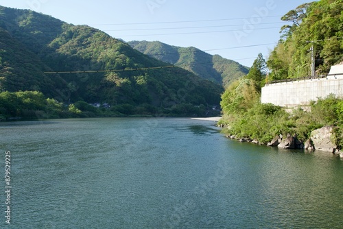 Scenery of Niyodo River in Kochi