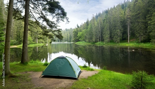 Acampando en el Bosque