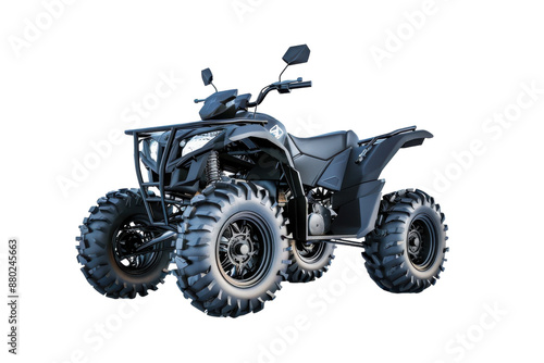 Off-road ATV for outdoor fun Isolated On Transparent Background