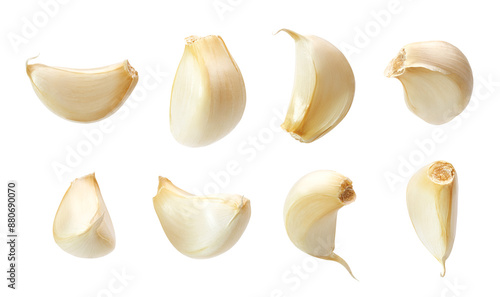 Unpeeled garlic cloves