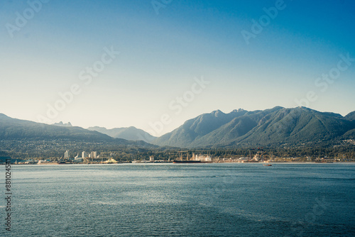 Pacific Northwest Mountains With Industrial Properties