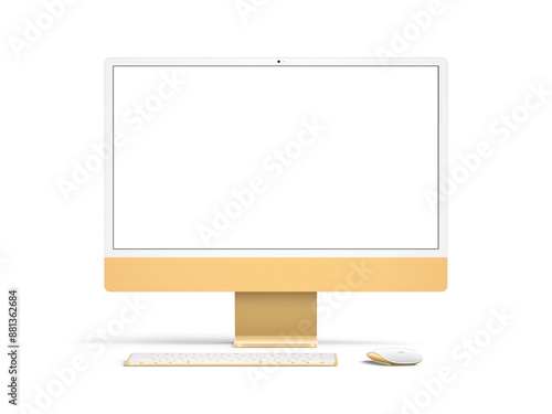 iMac 2021 Yellow