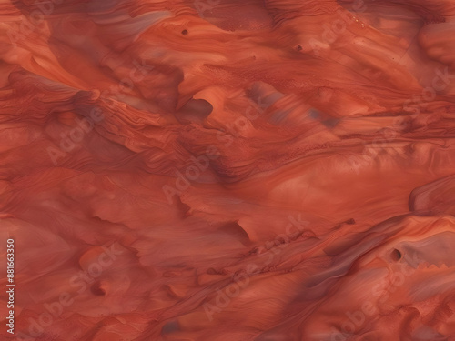 Red sand texture, top view, background surface