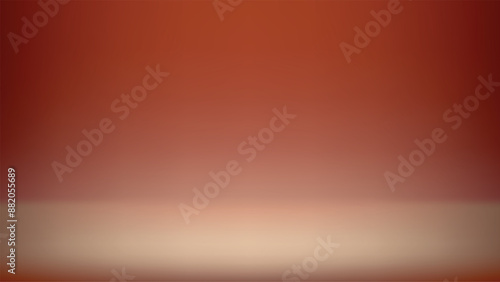 Red color background limbo backdrop. Rose-gold