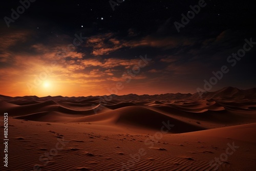 Sahara Desert desert landscape outdoors.