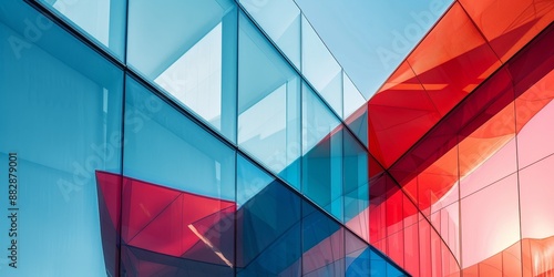 glass minmalistic architectural forms