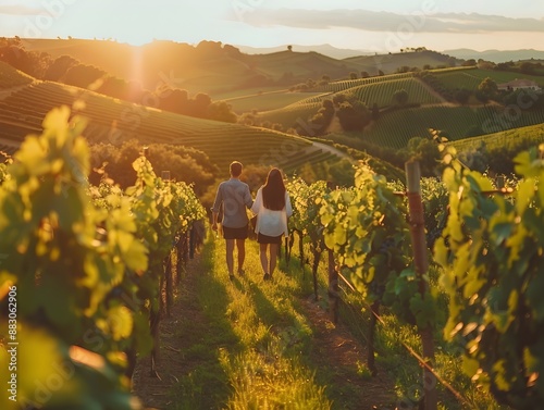 Eco friendly Vineyard Tour with Organic Wine Tasting in Scenic Rolling Hills