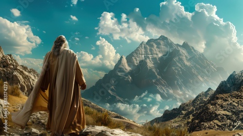 The film came to the greatness of Abraham and a blessing for all nations. Biblical context.