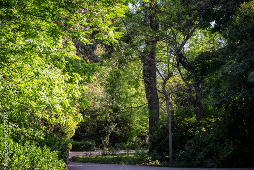 National Garden, called the Royal Garden until 1974, a huge public park located in the centre of the city, commissioned by Queen Amalia in 1838 and completed by 1840, Athens, Greece