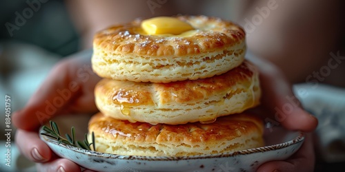 National Biscuit Day biscuits with butter, September 7th