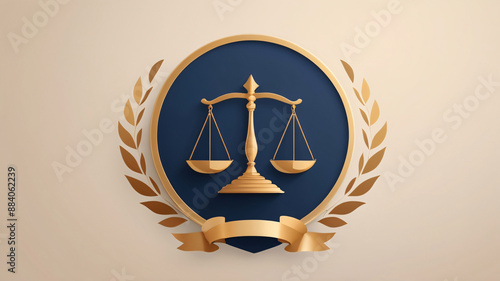 Justice logo tribunal huissier IA 2