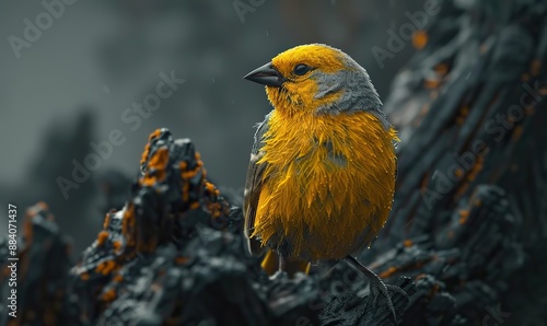 The canary in a coal mine concept applies to digital canary bird providing anticipated warning before bad things happen.