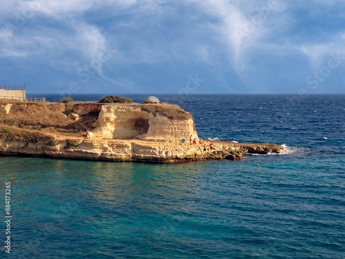 Splendida vista della costa di Torre Sant'Andrea nel Salento 874