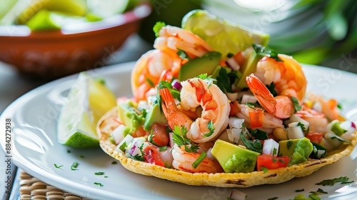 Shrimp Ceviche Tacos