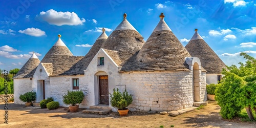 Typical Apulian farmhouse with a trullo in Puglia, Italy, farmhouse, trullo, traditional, architecture, Apulia, rural