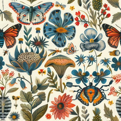 Floral Rhapsody: A Tapestry of Nature's Wonder