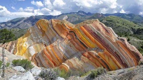 Geology: Study of Earth's physical structure, history, processes, rock formation, minerals, landscapes, and natural hazards. 