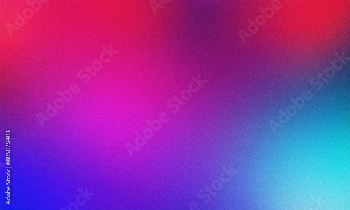 Abstract background with a grainy texture fading from red to blue, perfect for adding text or other design elements