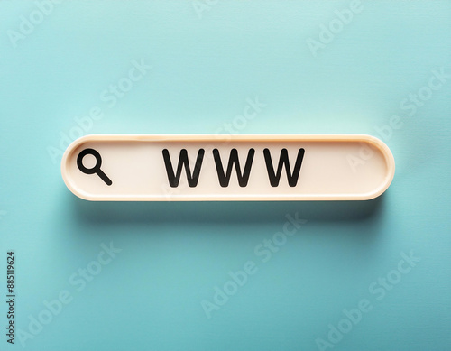 Internet Browser Address Bar Showing 'www'