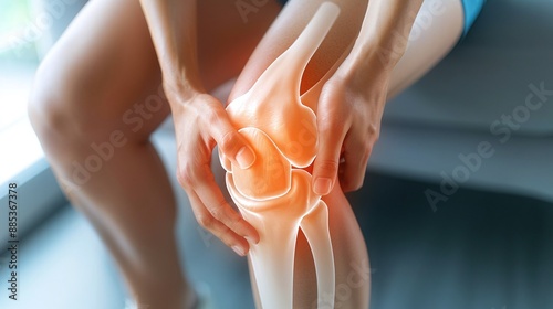 Common Causes of Knee Pain Injuries, Medical Conditions, Arthritis, Gout, Infections. Concept Sprains, Strains, Overuse, Meniscus Tears, Ligament Injuries