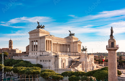 Rome city, Italy. View from above