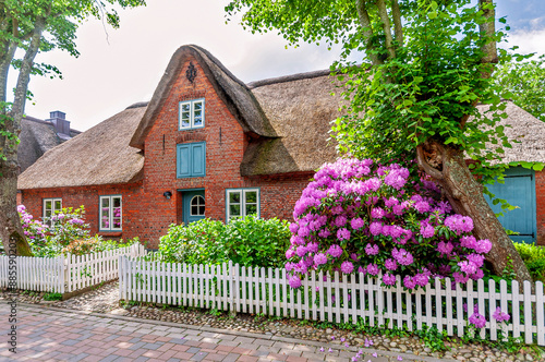 Friesenhaus auf der Nordseeinsel Föhr