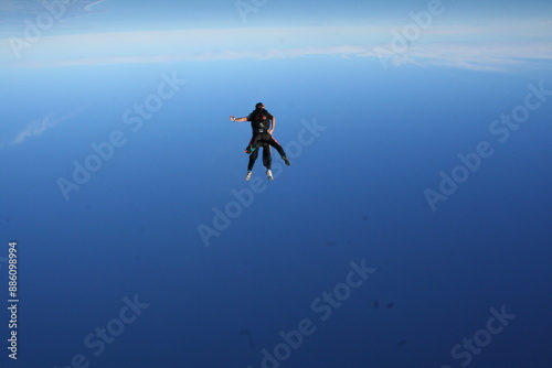 Tandem skydive over Byron Bay in Australia