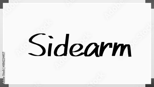 Sidearm のホワイトボード風イラスト