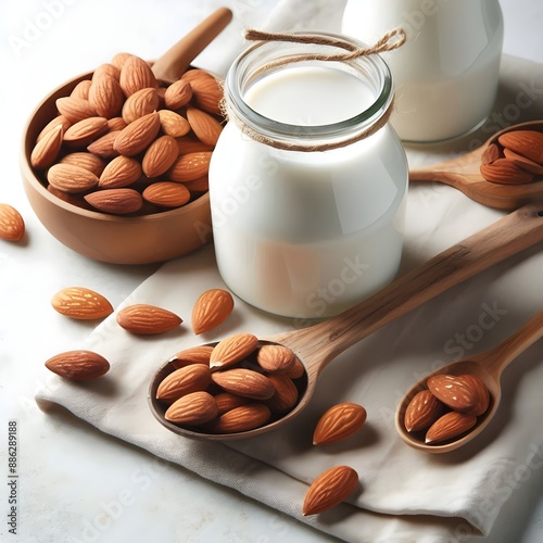 Almonds and milk