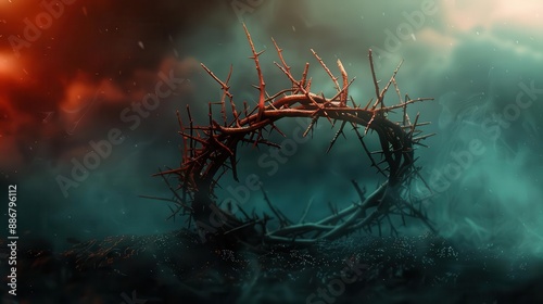 The inversion of the crown of thorns and the crown