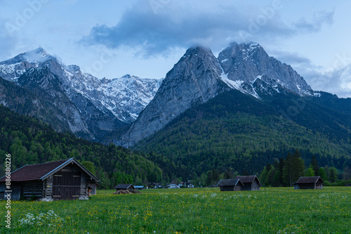 Berglandschaft Alpen Garmisch-Partenkirchen