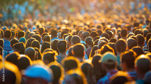 Large concert with many spectators.