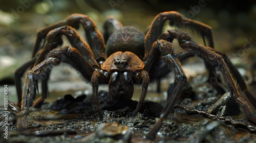 King baboon spider Pelinobius muticus