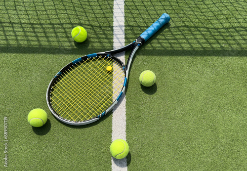 Tennis is a racket sport that is strung with cord to strike a rubber ball. Tennis is an Olympic sport and is played at all levels of society. The modern game of tennis originated in England, 