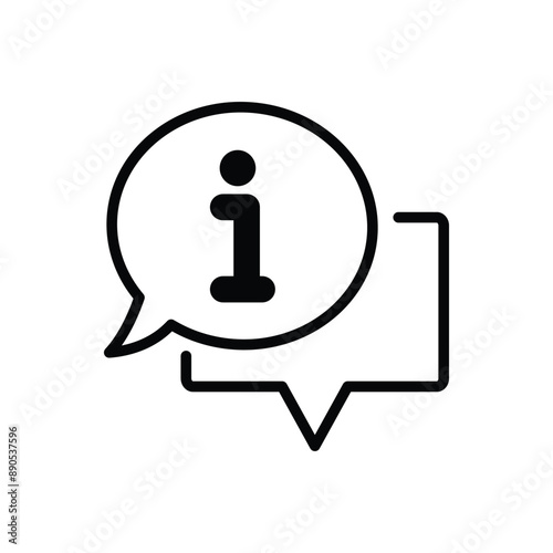 information icon vector, help info icon