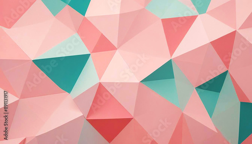 abstract delaunay voronoi color trianglify background backdrop illustration