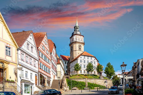 Altstadt, Backnang, Deutschland 