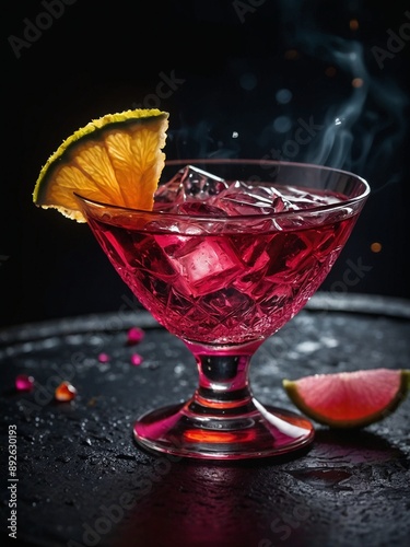 Lipsmackingly sweet and sour, the Cosmopolitan cocktail of vodka, cranberry, orange liqueur and citrus