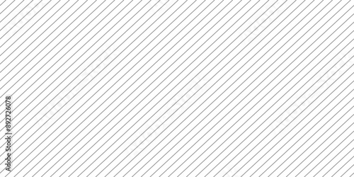 Diagonal lines background, seamless repeatable texture, rows of slanted gray lines, stripes grid, mesh pattern with dashes, minimal background