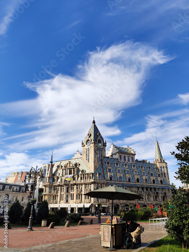 beautiful architecture in Area of ​​​​Europe in the city of Batumi Georgia