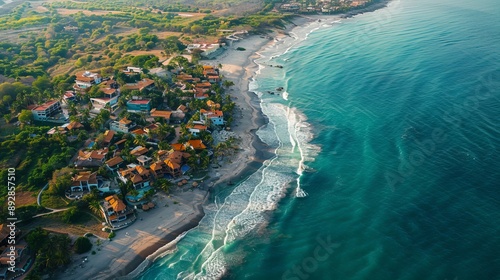 view of the coast of Mexico