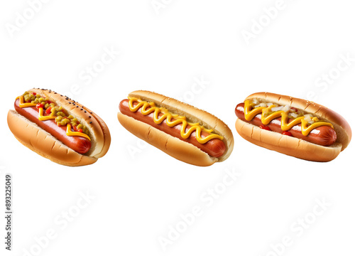 hot dog isolated