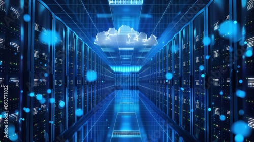 Data backup to cloud storage services: Automated processes and secure solutions for digital information protection. Seamless integration of local and remote storage, ensuring business continuity.