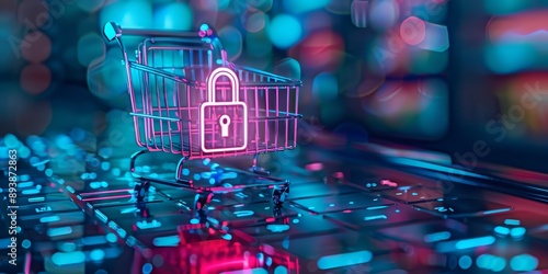 secure Online Transactions: Privacy Assurance, privacy assurance in online transactions with an image depicting a secure padlock icon beside a payment gateway or shopping cart